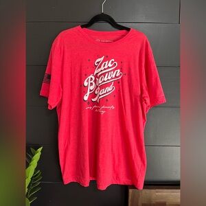 ZAC BROWN BAND Freedom Veteran Music Band Tee Unisex Adult T-Shirt Sz XXL EUC